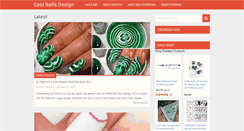 Desktop Screenshot of coolnailsdesign.com